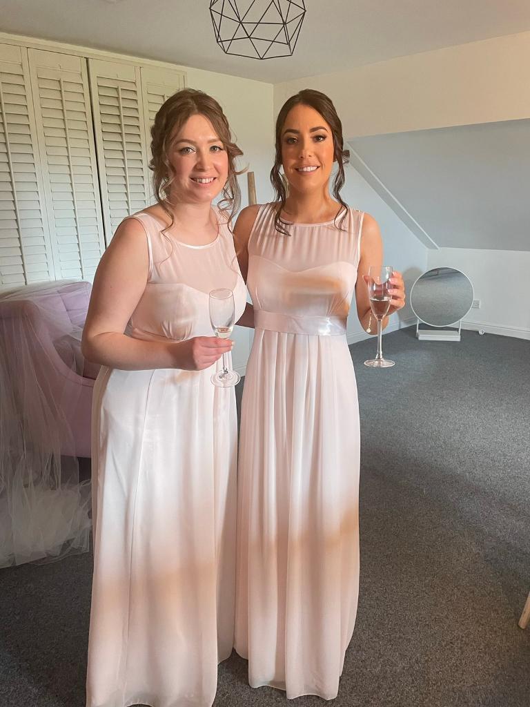 Size 8 'Cream Soda' bridesmaid dress 